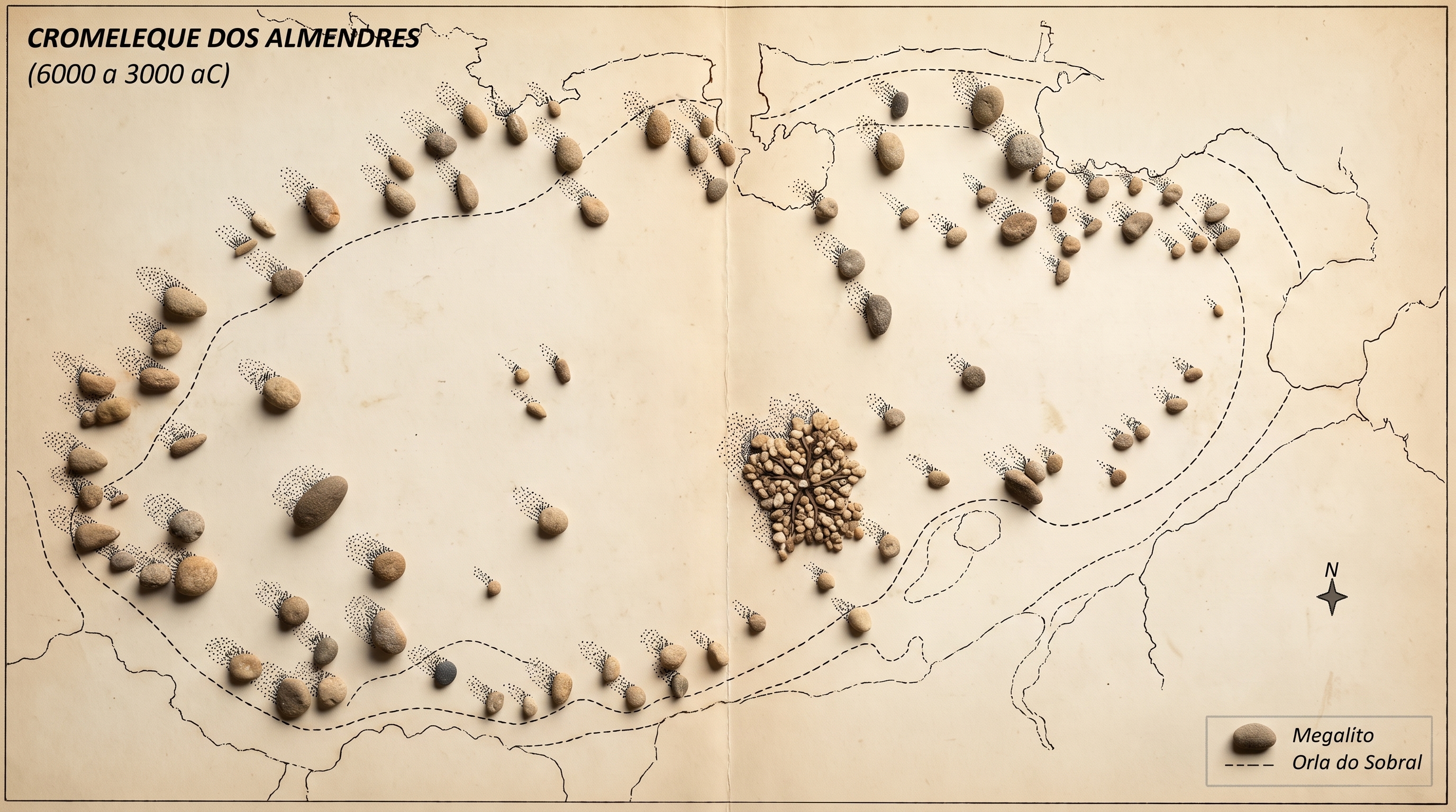 Levantamento do Cromeleque dos Almendres